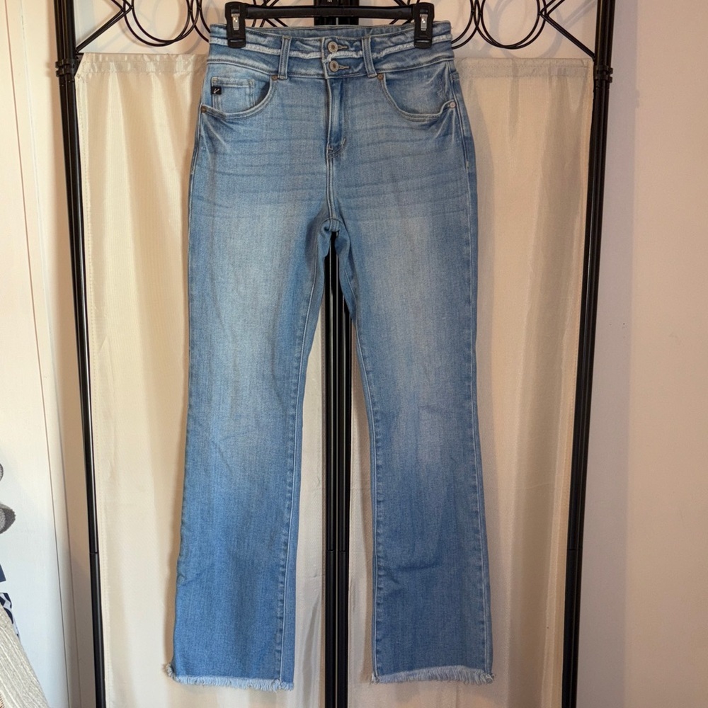KanCan Light Blue Flare Jeans - Picture 1 of 10